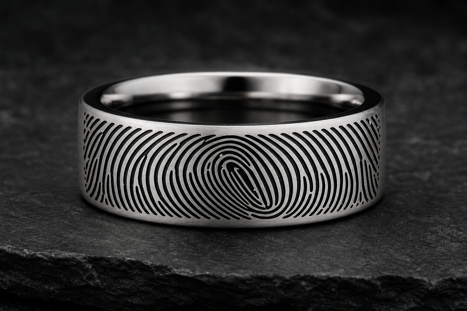 Friends of Irony custom ring mockup